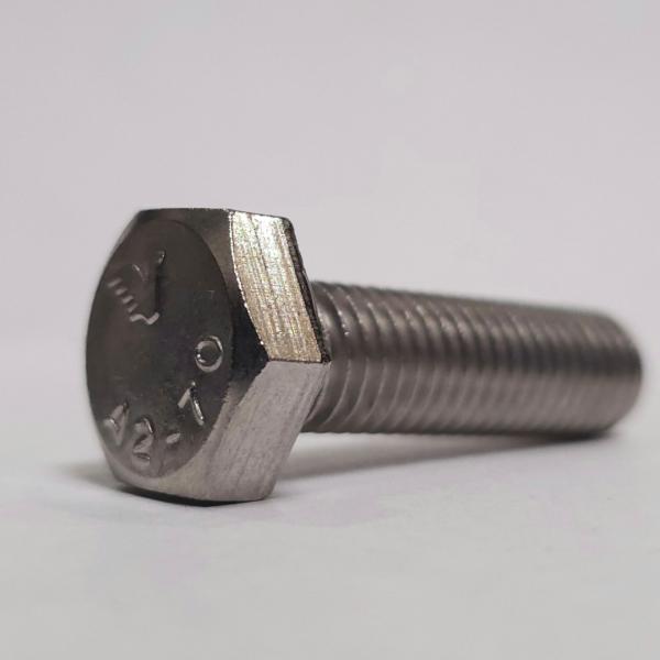 Болт шестигранный М10х35 DIN 933, нержавеющая сталь А2