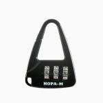 Замок навесной кодовый 612 (чёрный) НОРА-М