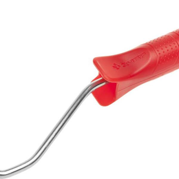 Мини-валик 15х70мм ворс 4мм,100% шерсть, ручка 6мм, "ВЕЛЮР" ЗУБР Эксперт 03536-07