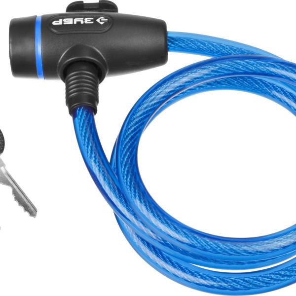 Замок тросовый 1200мм, d 10мм, 3 ключа в комплекте, ЗУБР "Профессионал", 37261-120