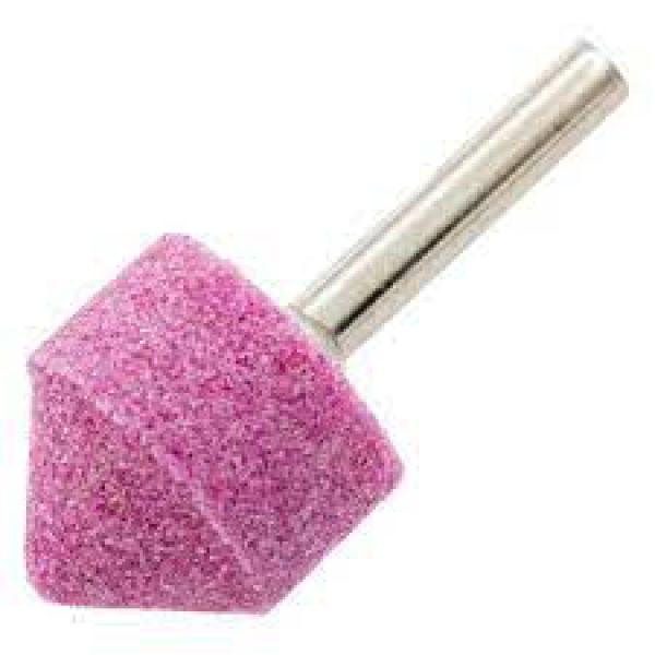 Шарошка 25 х 25 мм конус, абразивная, по металлу, хвостовик 6мм Matrix 76004