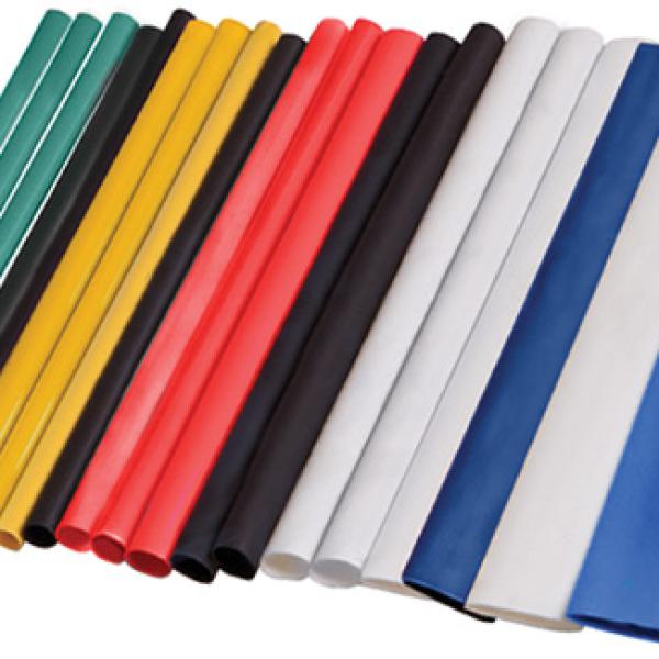 Набор трубок термоусадочных, 100 мм, 20 шт. KУРС РОС